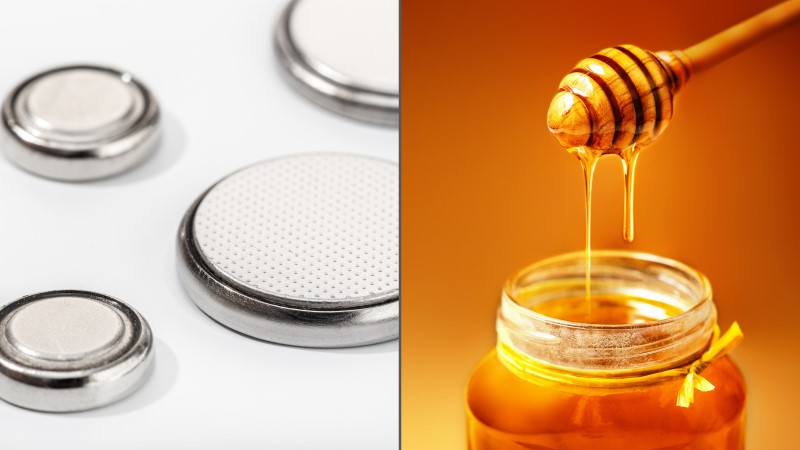 Мед знижує шкоду від проковтування батарейок