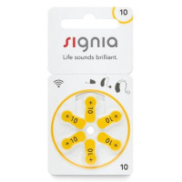 Батарейки для слухових апаратів Signia 10, 6 шт. Батарейки для слухових апаратів Signia 10, 6 шт.