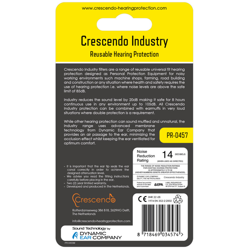 Беруши Crescendo Industry