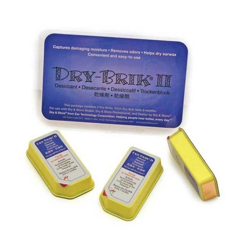 Набор брикет для сушки Dry & Store Dry-Brik II (3 штуки в упаковке)