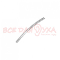 Трубка для вушних вкладок пряма 2х3 мм, 50 см