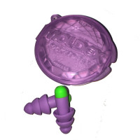 Беруши Moldex Rockets с футляром фиолетовые, 1 пара